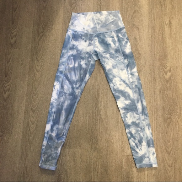 Light Blue Aerie Tidied Leggings - Picture 4 of 5